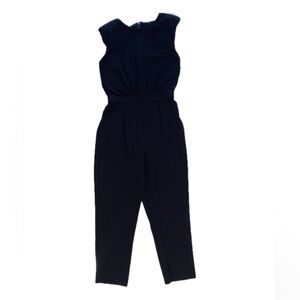 Express Black Sleeveless Jumpsuit